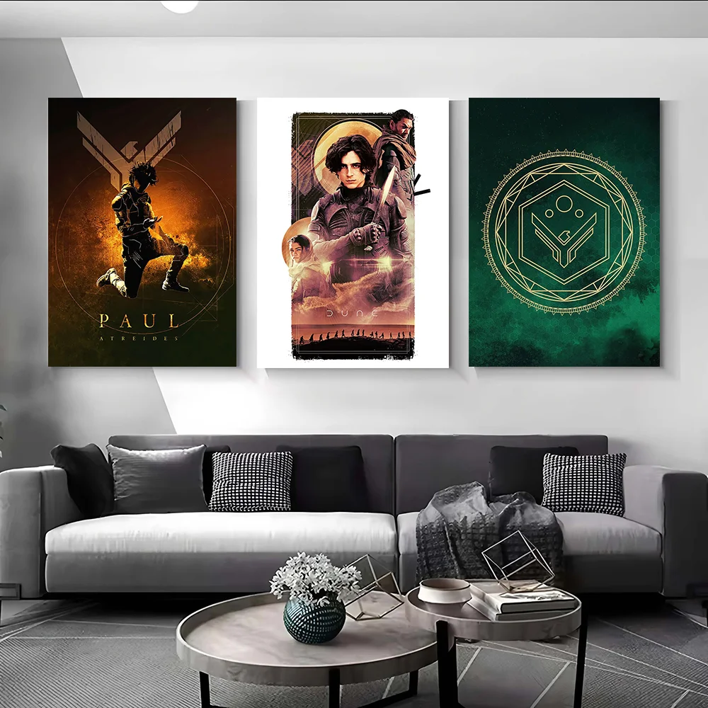 Dune Canvas Print Perfect Gift for Fans Lovers Personalized Wall Art Poster for Room Decoration Modern Home Decorations Painting