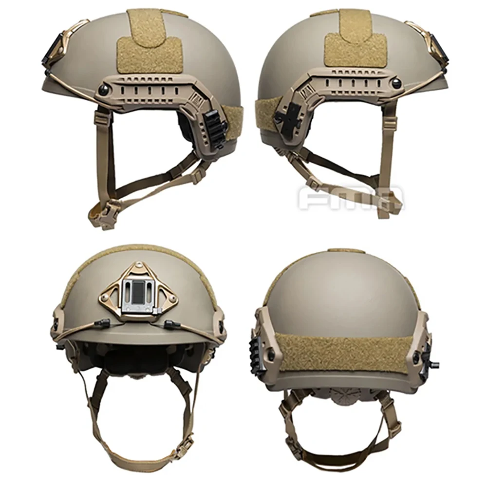 

FMA Thicken Version Anti riot Helmet Weight Version Outdoor Hunting Camping Protective FAST Metal Shroud Helmet M/L L /XL Size