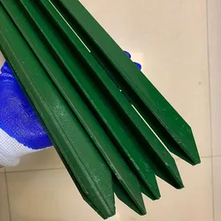 Star-shaped Triangular iron solid column wire mesh fence pole rust proof cattle Y-cast iron pointed post outdoor breeding fence