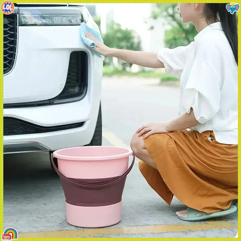 

Новое ведро для мойки автомобиля 4,6/10/16,8 л, канистра для воды, рыбалка, продвижение, складное ведро, экономия места, кухонные принадлежности для кемпинга и пешего туризма