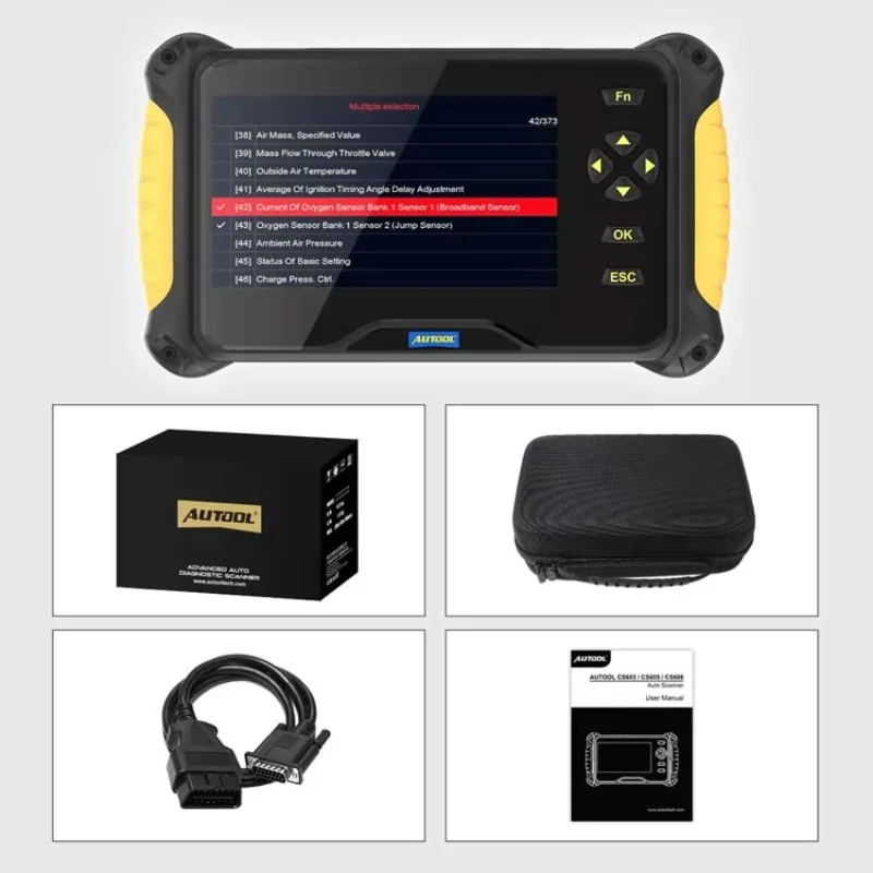 MYT Official AUTOOL CS605 Automotive Full System Code Reader Car Obd2 Scanner Diagnostic Scanner For Cars