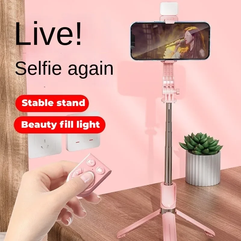 Xiaomi 2023 NEW Portable Wireless Bluetooth Selfie Stick Portable Tripod for Huawei IPhone Aluminum Alloy Selfie Stck