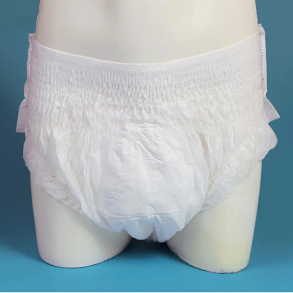 Paquete de 20 Pañales Desechables para Adultos, Ropa Interior Protectora para Incontinencia, Pantalones para Hombres y Mujeres, Talla L, Transpirables, Suaves y Resistentes a Fugas