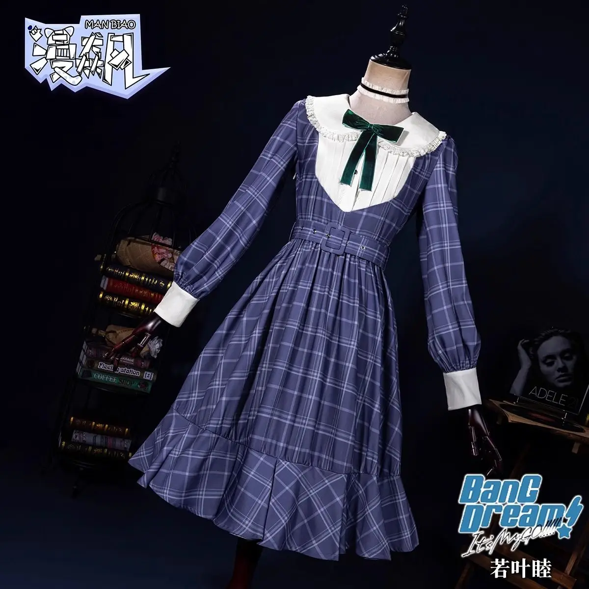 costume-cosplay-bang-dream-ave-mujica-mortis-gonna-a-quadri-di-mutsumi-wakaba-outfit-anime