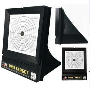 نظام الهدف AEG Airsoft مع حامل شبكة الماسك على شكل مصيدة وهدف ورقي للتدريب على إطلاق النار على الحبيبات BB في الأماكن المغلقة والخارجية 1P #1