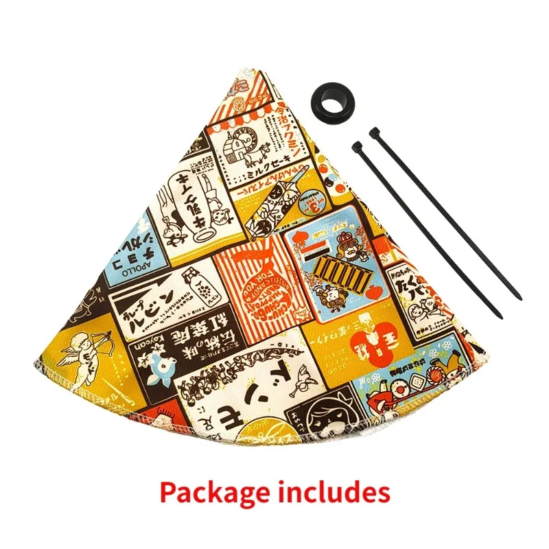 Kimono-Stil Schalthebelmanschette Stoff Auto-Schalthebelabdeckung Innendekor-Accessoire Geschenk – Detail 4