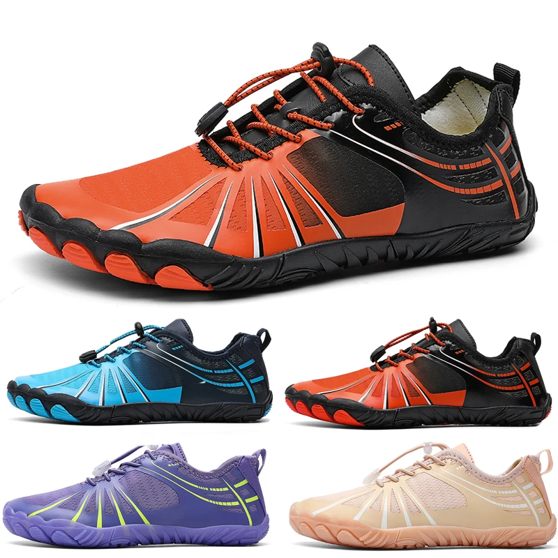 Men's and women's outdoor swimming shoes barefoot beach sandals upstream water quick dry non-slip river and sea sports shoes