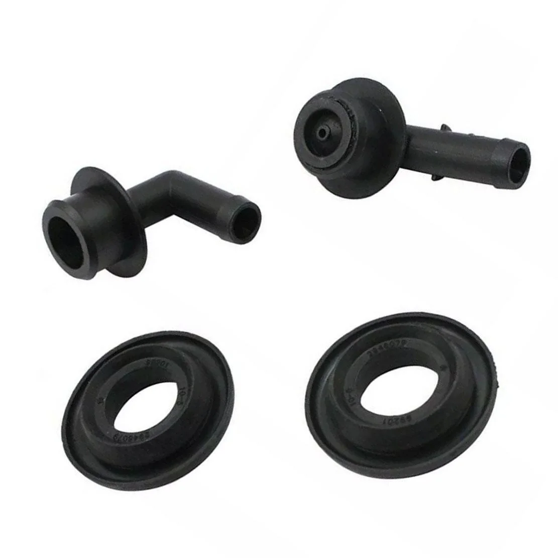 2Pcs PCV Valve & 2Pcs Grommet Kit 53013360AA Replacement Part For Jeep Grand Cherokee 4.0L Engine 2000-2004 Car Auto Accessories