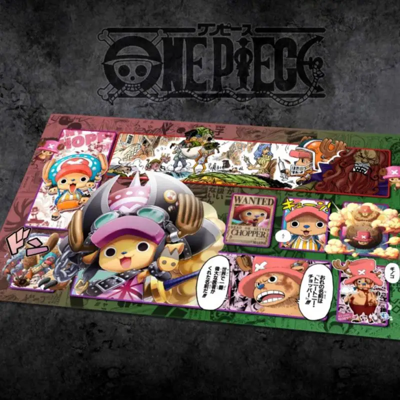 OPCG One Piece Playmat Luffy Marshall D Teach Anime Playmat Trading Card Game Mat Dedicated Card Play Against Table Mat OP7-9