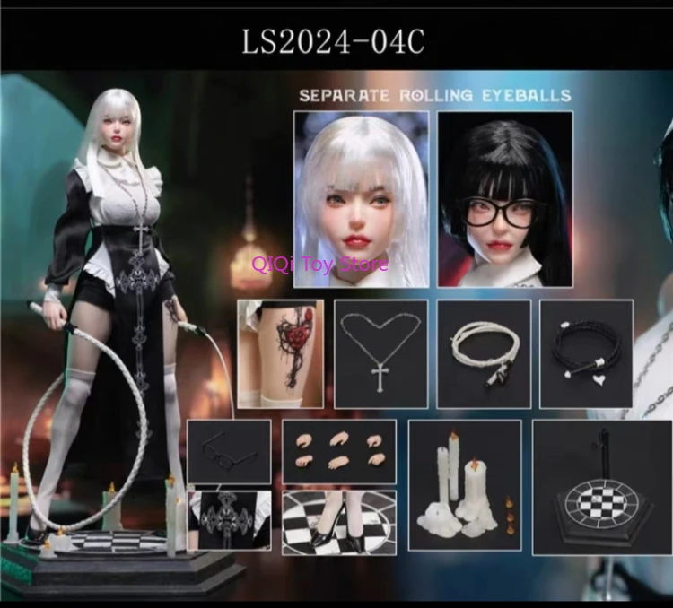1/6 Longshan Heavy Industry Dark Nun Hathaway LS2024-04C cosplay version Deluxe version