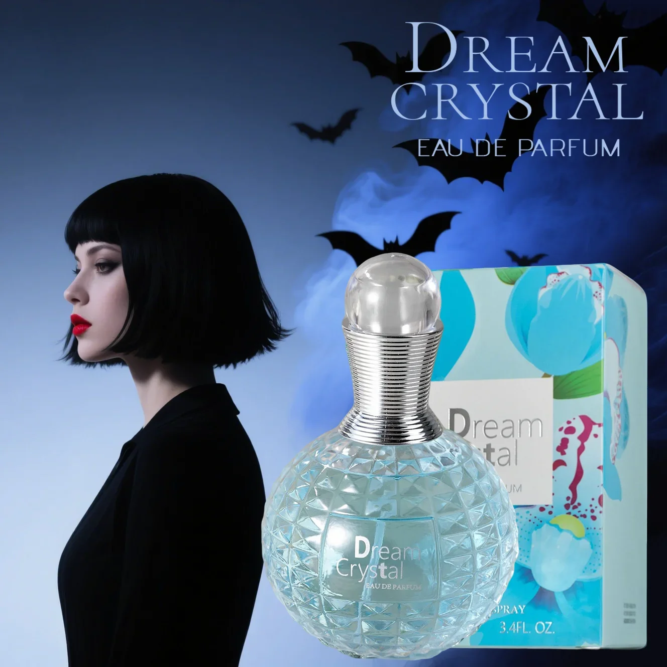 عطر بخاخ 3.4 أونصة مع عطور الفاواكه والزهور والصبار، عطر فيرومونز للنساء، صديق للسفر TSA، خالي من الكحول