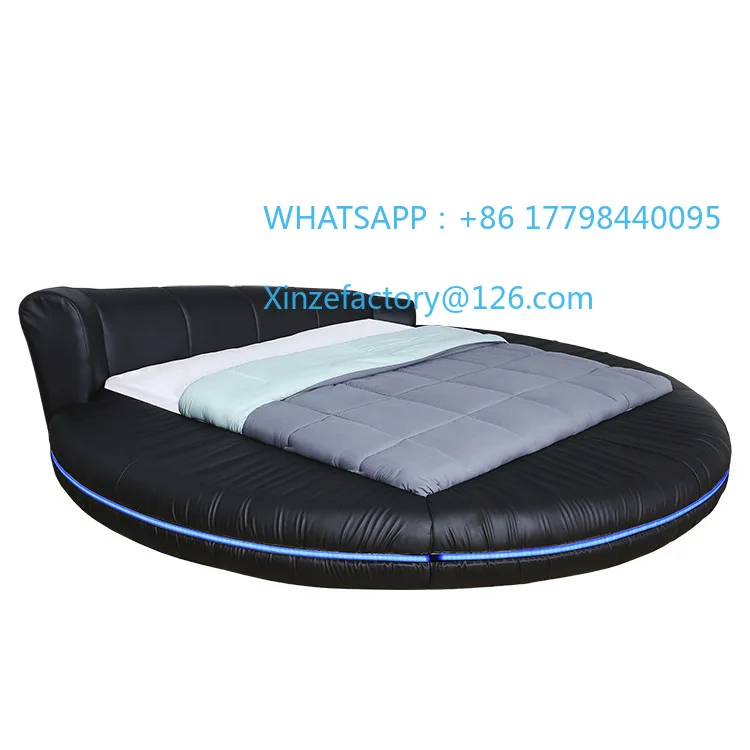 

Customizable bed Large size Round bed Irregular
