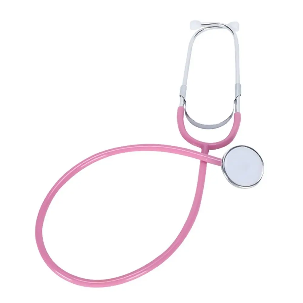 マルチカラー聴診器おもちゃ 家族親子ゲーム DIY プラスチック聴診器アクセサリー ごっこ遊びお医者さんおもちゃ プラスチック