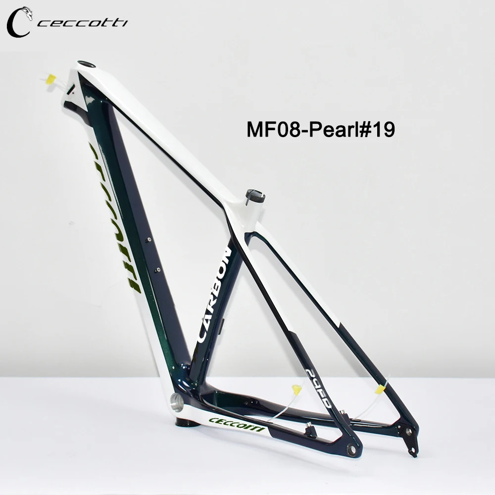 CECCOTTI Carbon Mountain Bike Frame MF08 Model 29er MTB, 12x148 Boost Disc Bicycle Frame