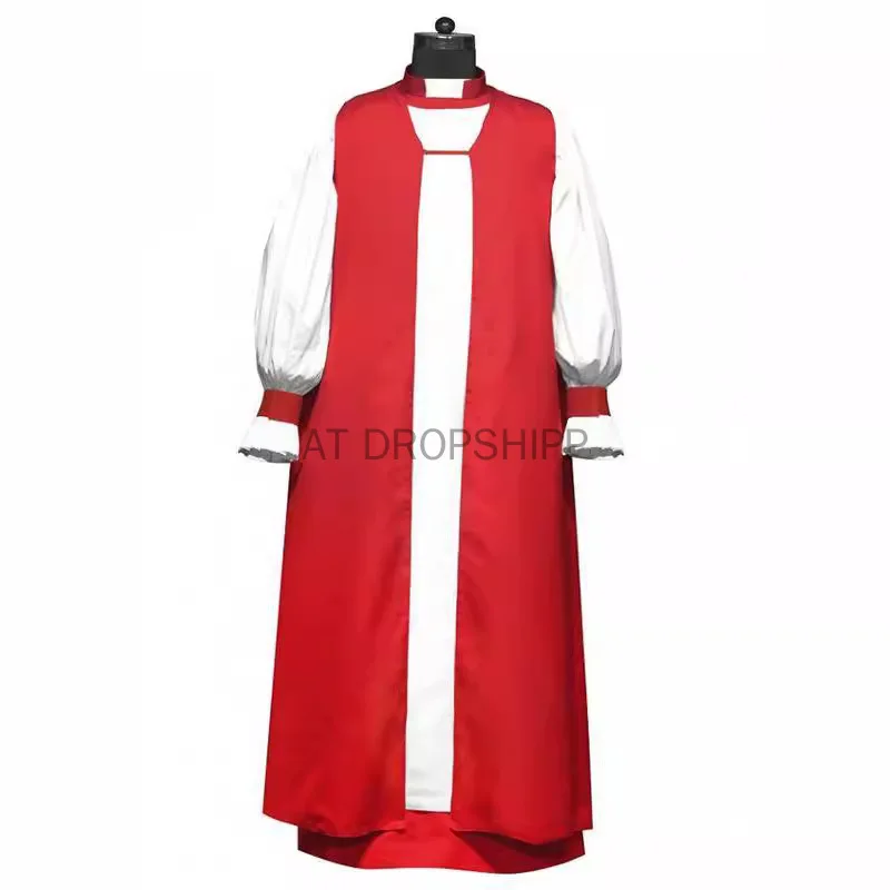 Mittelalter liche Mönch Geistliche Jesus Christus Religion Renaissance Kostüm Kleid Robe erwachsene Männer Priester Halloween Cosplay Kapuze Kleid