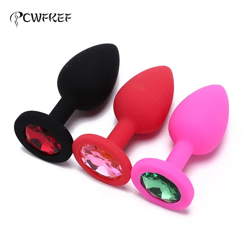 Sexy Silicone Anal Plug Massage Adult Sex Toys For Women Or Man Butt Plugs