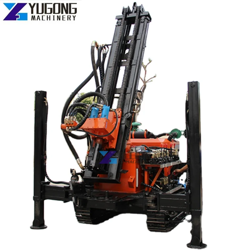 200M/300M Drilling Depth Portable Deep Well Drilling Borewell Drilling Machine Drilling Percussion Core Water Well Drilling Rig