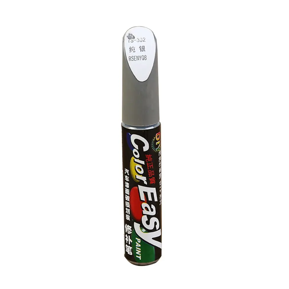 Car Touch Up Pen Set Car Paint Surface Repair Scratch Repair Paint White Gray Black Red Mixed Color Paint Pen