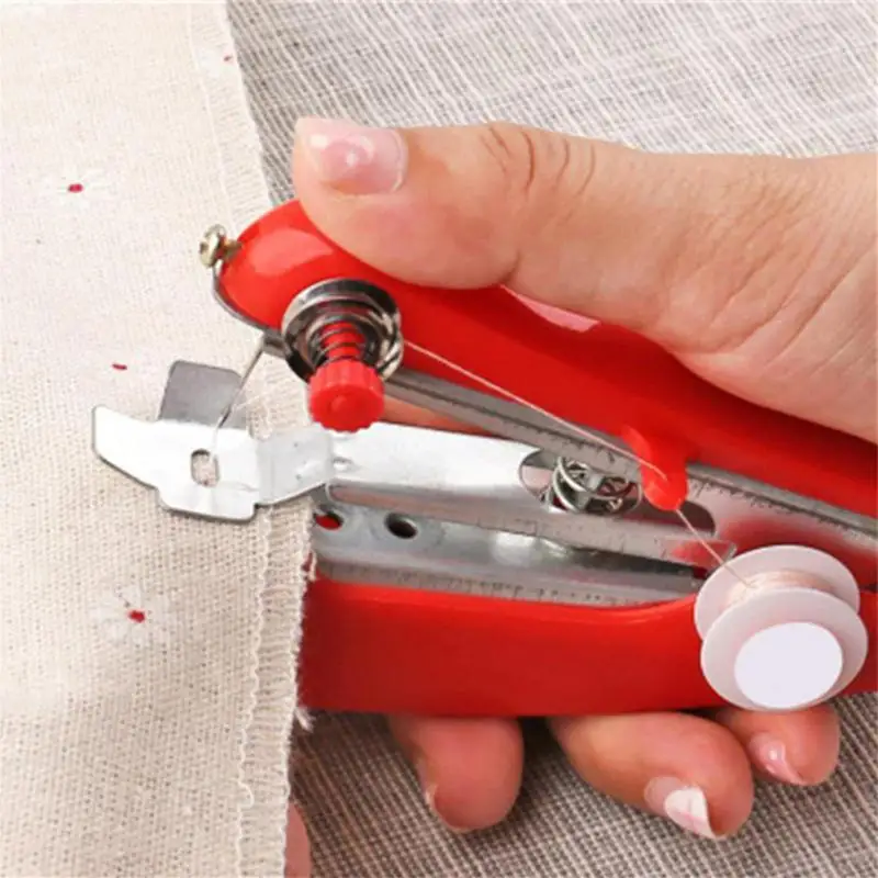 Handheld Sewing Machine Manual Sewing Device For Beginners Convenient Handheld All Purpose Portable Sewing Tool Works On