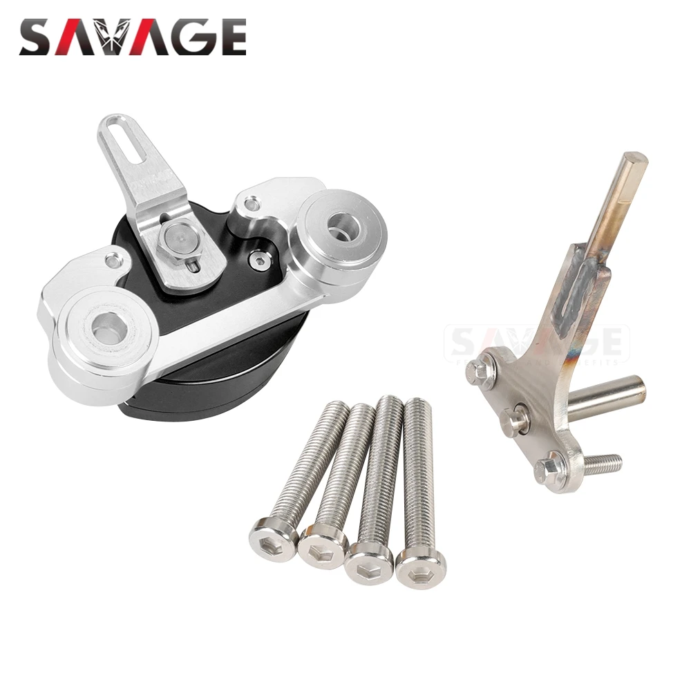 2024 For Husqvarna 701 Enduro Supermoto Steering Damper Stabilizer Motorcycle Accessories Handlebar Riser Clamp Safety Bracket