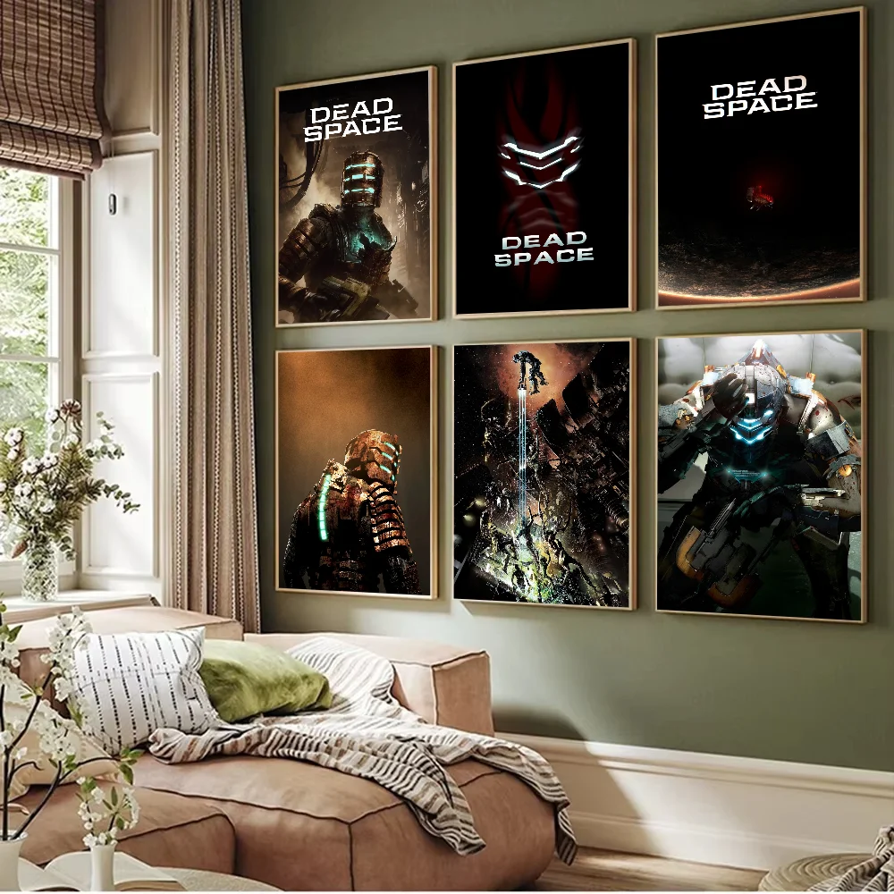 game D-dead spaceS remake  Poster Prints Artwork festival Bedroom Club living room Home Deco