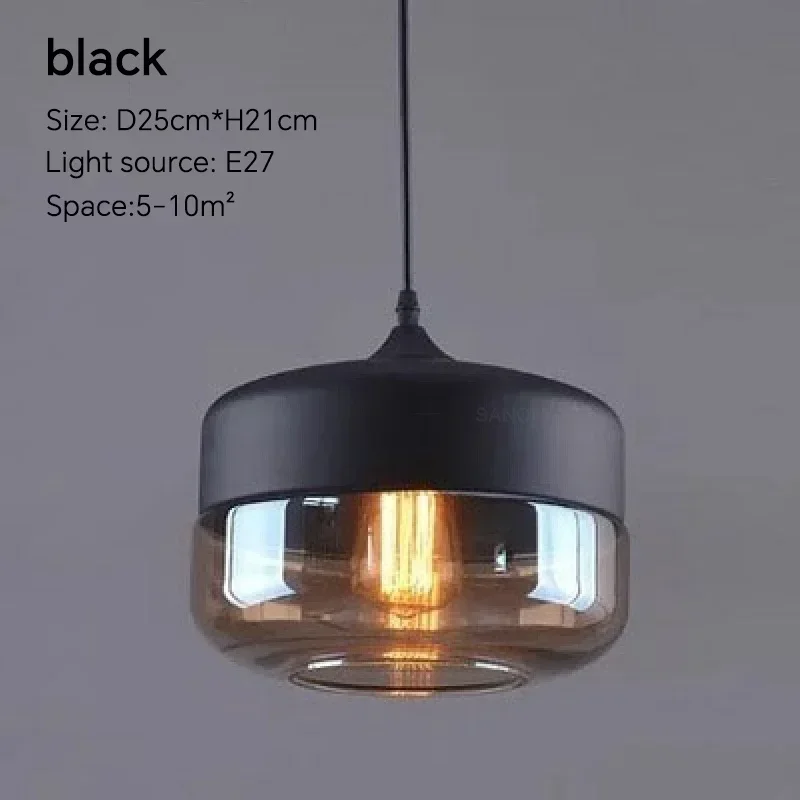Nordic Led Glas Hanglampen Armaturen Moderne Creatieve Houten Kunst Slaapkamer Eetkamer Woonkamer Licht Hout Kleur Hanglampen