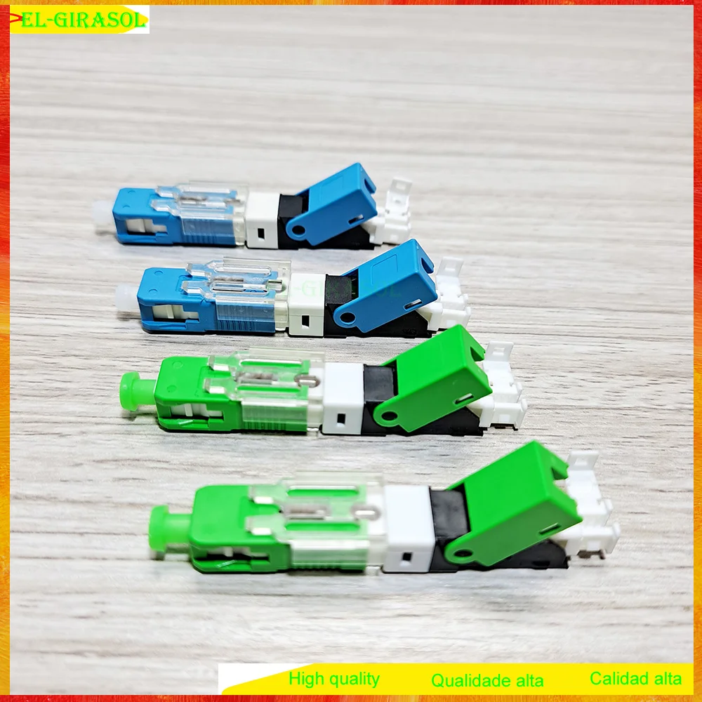 Free Shipping SC APC/UPC ESC520D SM Single-Mode Fiber Optic Fast Connector optic fiber Quick connector Ftth