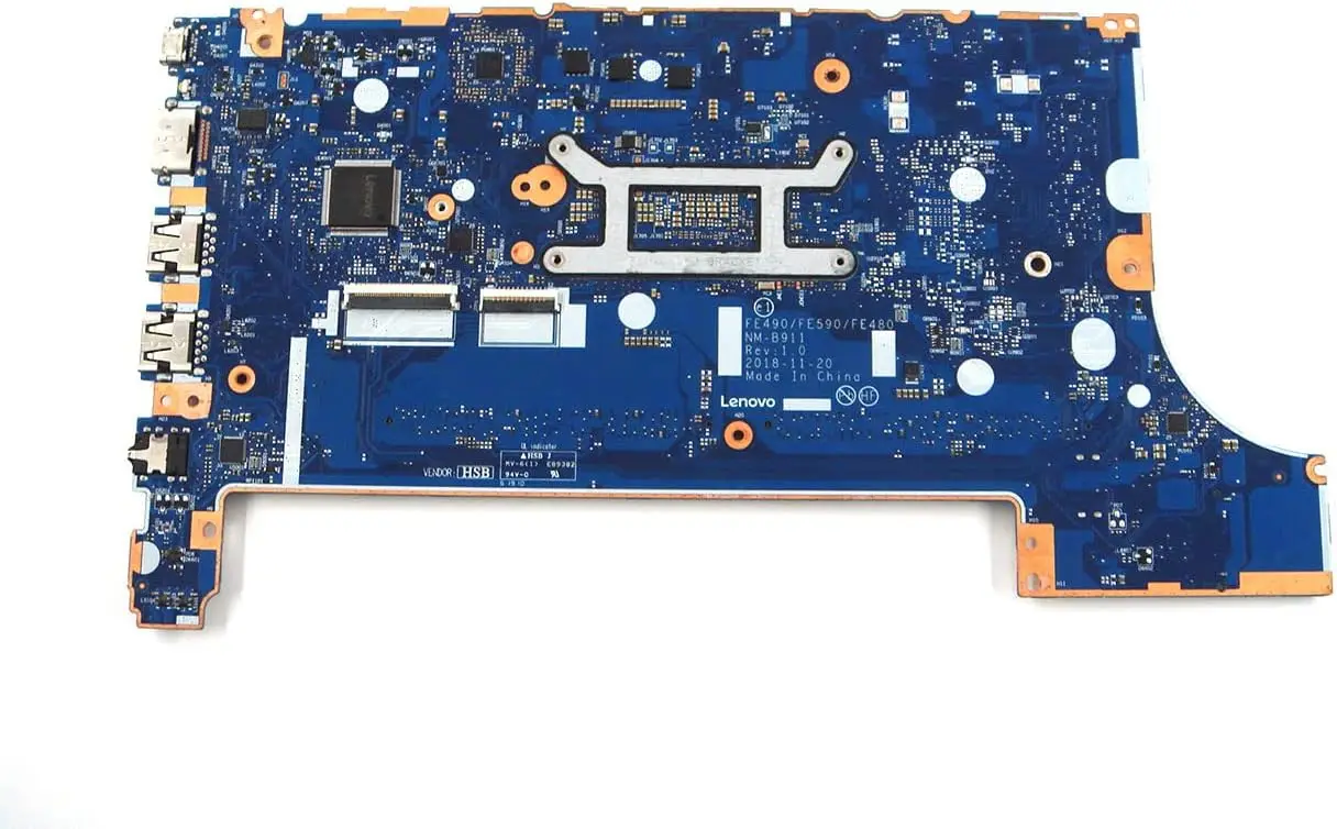 Imagem -02 - Placa-mãe para Thinkpad E490 Nm-b911 I58265u 02dl775 5b20v80725