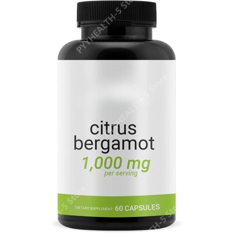 

Цитрусовый бергамот 1000 мг на порцию (2 капсулы) - Добавка для поддержания здоровья сердца - Произведено в США - 60 капсул, 30 порций