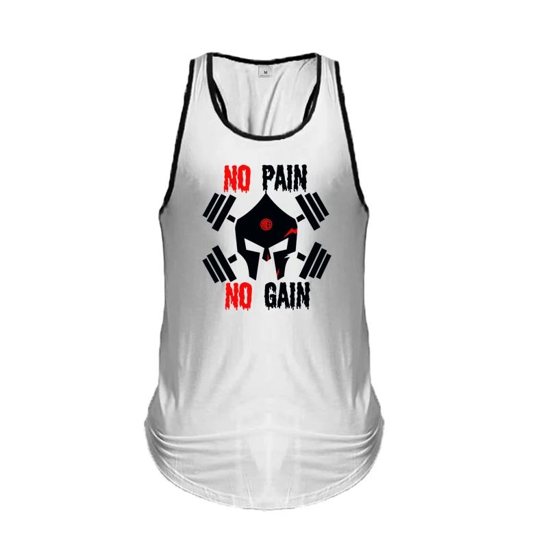 

Летние хлопковые дышащие майки без рукавов для тренажерного зала, фитнеса, мышц, спортивные рубашки для бега, мужская повседневная одежда для бодибилдинга и тренировок