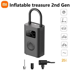 Original Xiaomi Mijia Air Pump 2 Electric Inflatable Treasure Air Compressor Tire Sensor Pump for Motorcycle Car Soccer