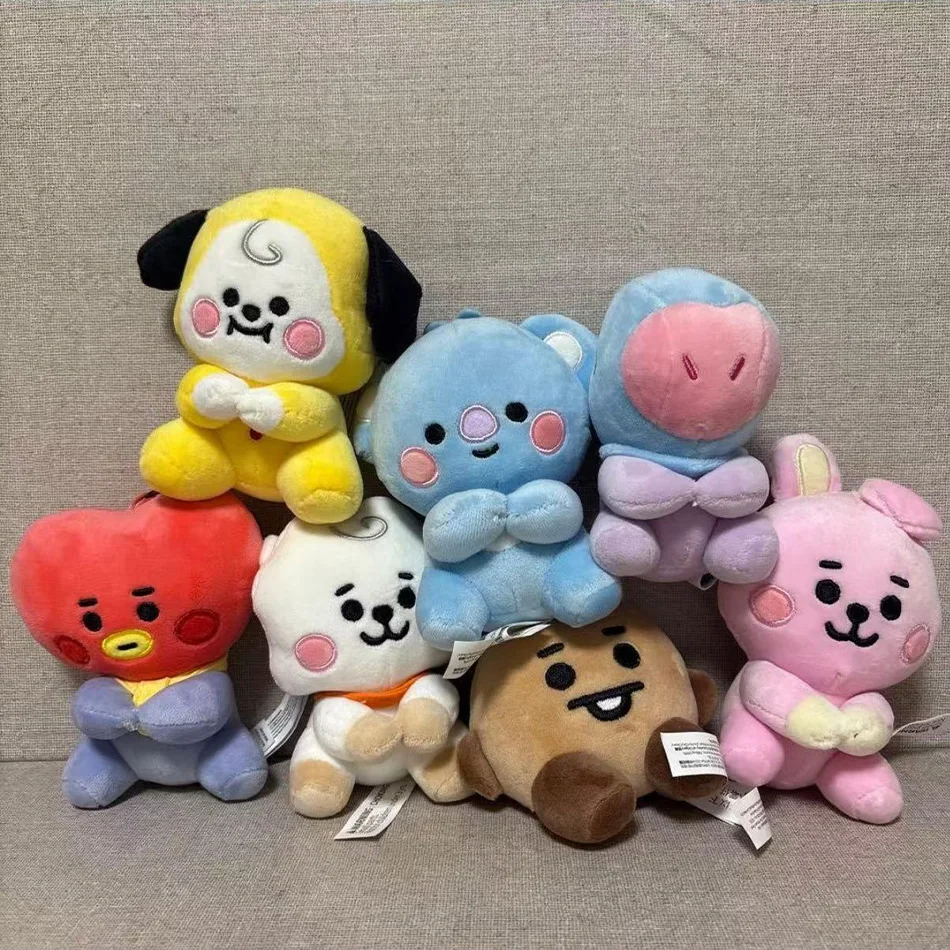cute-animal-cartoons-baby-pendant-plush-keychain-toys-kpop-bangtan-peluches-cartoon-backpack-decoration-dolls-girls-gifts