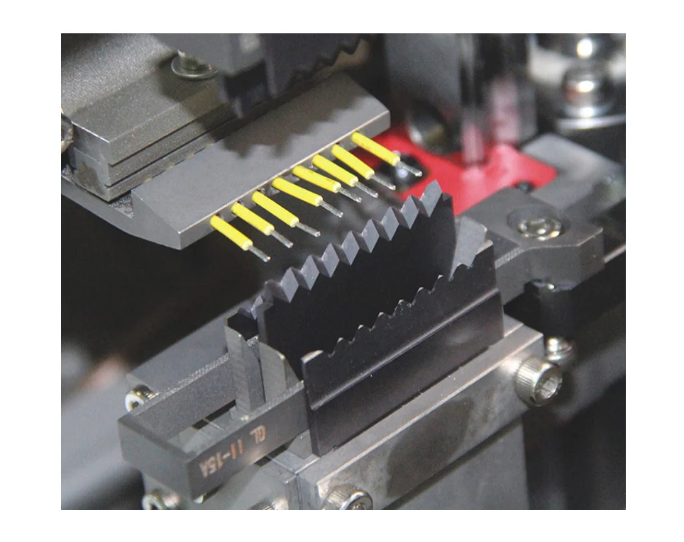 Machine à souder et à dénuder, entièrement automatique, haute sortie, Double face, électronique, lumière LED, coupe de câbles