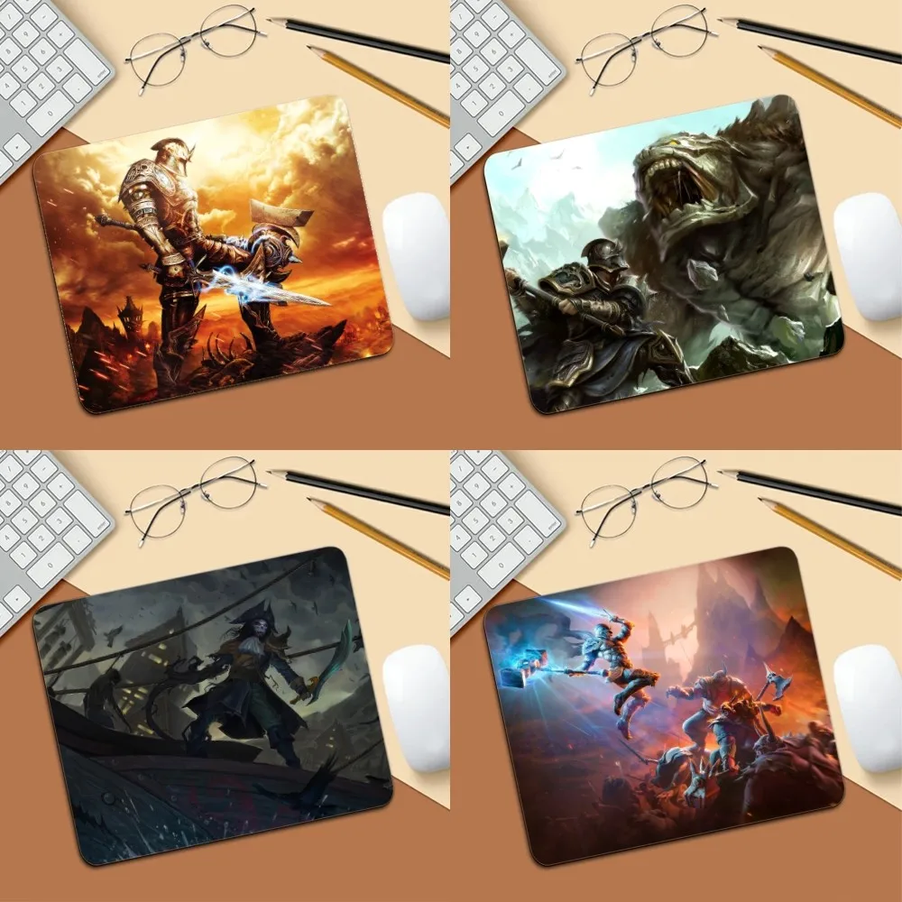 Kingdoms Of Amalur Mousepad Mousepad Game Pc Accessories Overlock MouseMat Computer Desk Mat