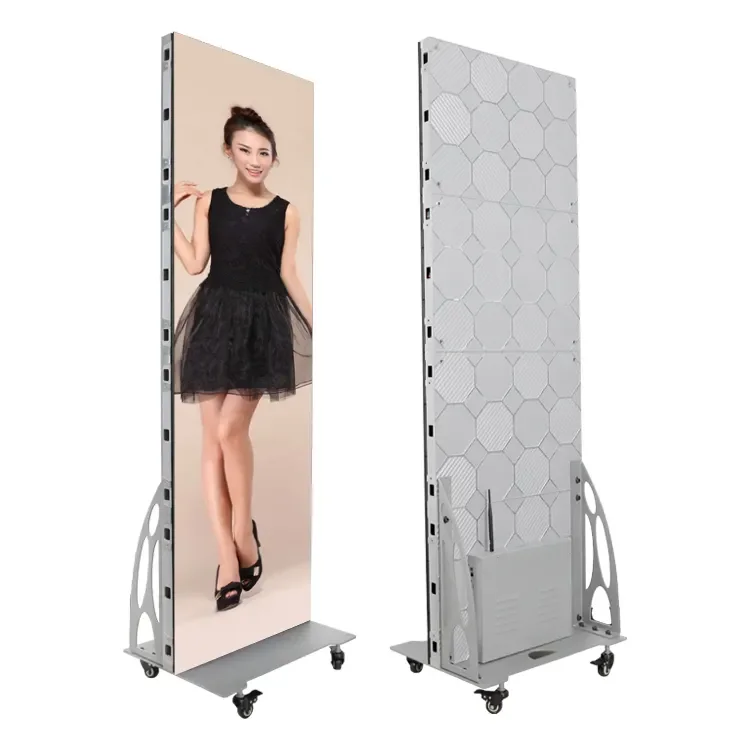 P1.86mm 640*1920mm LED Poster Screen use in Shopping Mall