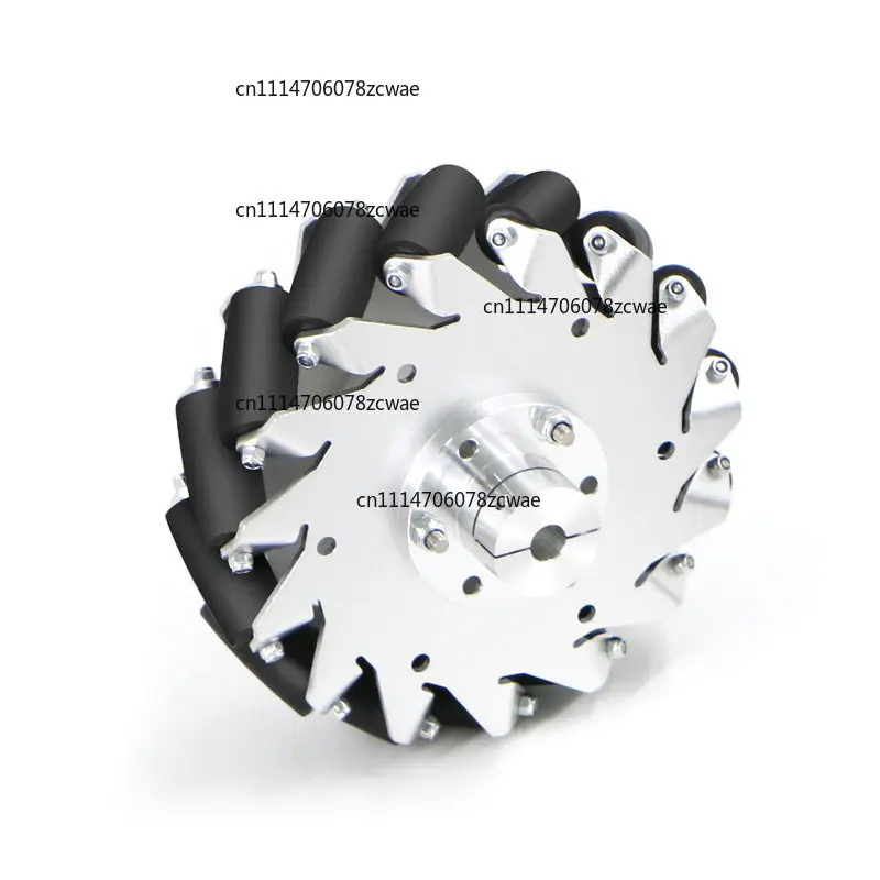 FOR Set of 4 Mecanum Wheels With Industrial Clamp‑Type Coupling 60 75 100 127 152mm Robot DIY Spare Parts