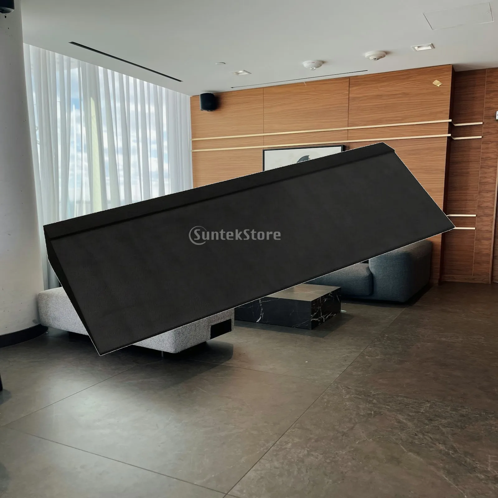 Portable Slant Board for Squat Exercise EVA Foam Ramp Balance Fitness Equipment for Calf Hamstring Stretching