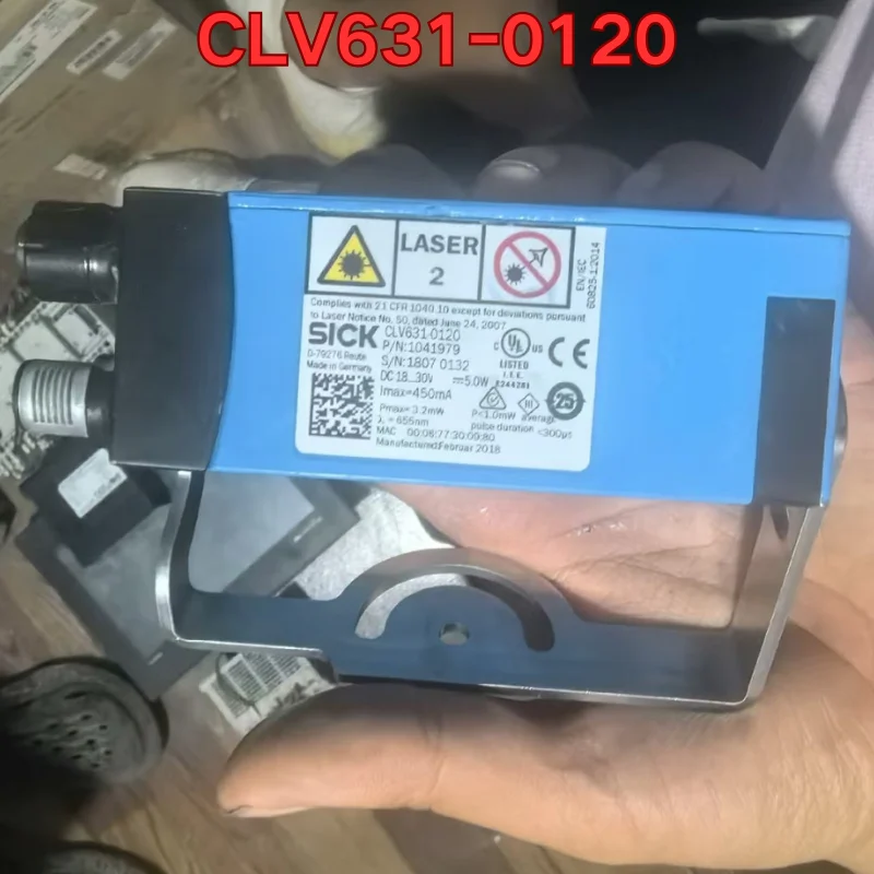 Second-hand CLV631-0120 code scanner function test is normal Quotation in November 2025