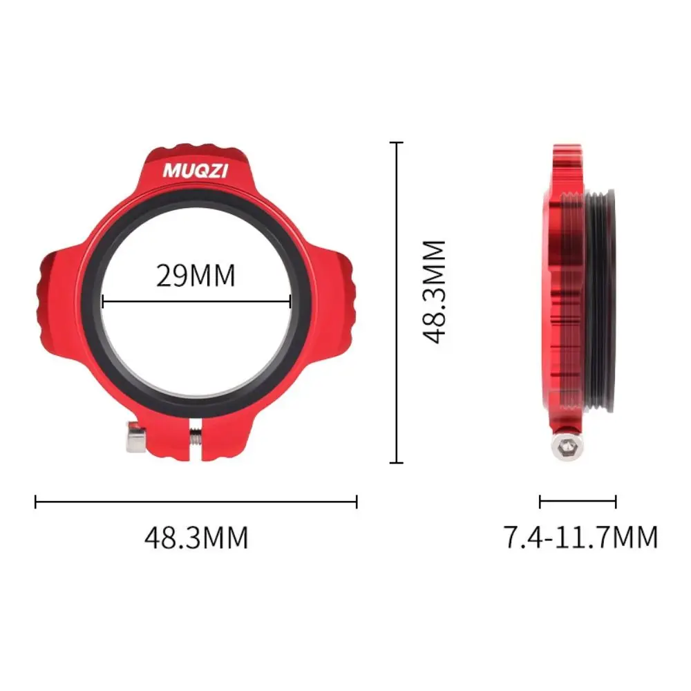 سبائك الألومنيوم كرنك سلسلة الضابط 28.99 مللي متر 6 ألوان أسفل قوس التحميل المسبق الضابط خفيفة الوزن كرنك المغزل محول