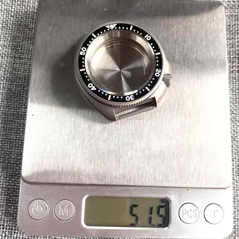 Dykklocka i äkta titanmaterial, Turtle-klockboett, passar NH34, NH35, NH36, NH37, NH38, NH70, NH72, 200 m vattentätt fodral för Mod 4.1 Crown 10 best sales titan nh35 - №1