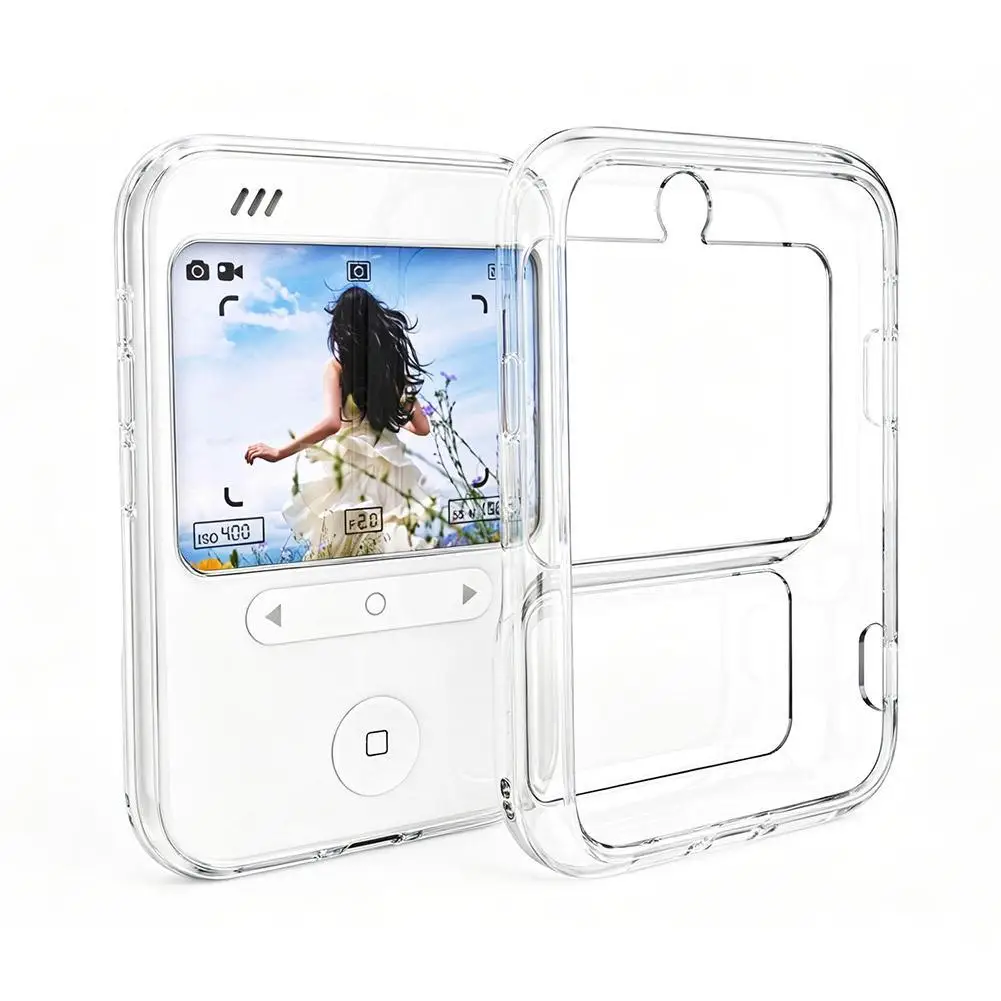 For Godox C100 Transparent TPU Protective Case Scratch Resistant Viewfinder Camera Protective Case Accessories