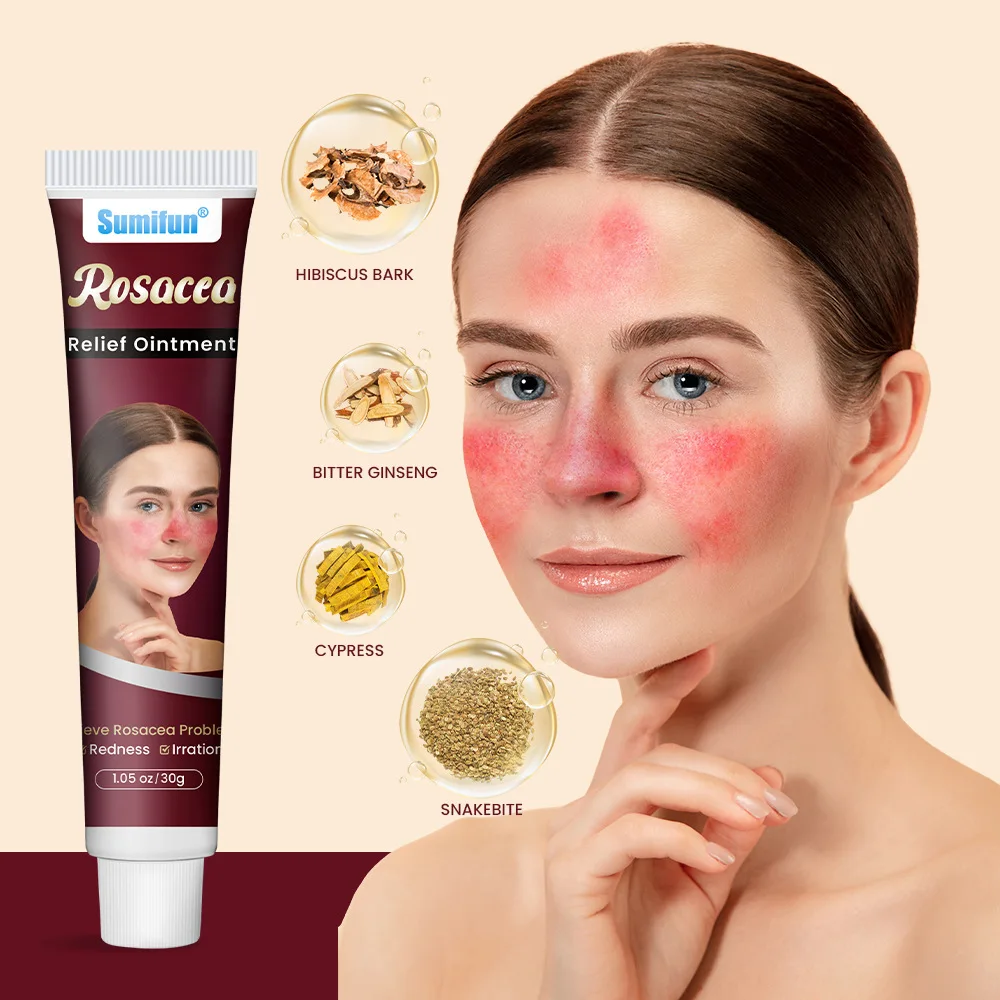

Skin Care Cream for Repairing Facial Redness - K10171