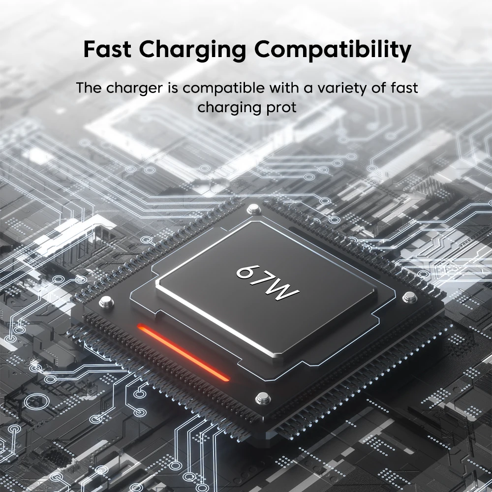 Olaf 67W USB Charger Fast Charging Adapter Quick Charge 3.0 10A USB Type C Cable Phone Charger For iPhone Samsung Huawei Xiaomi