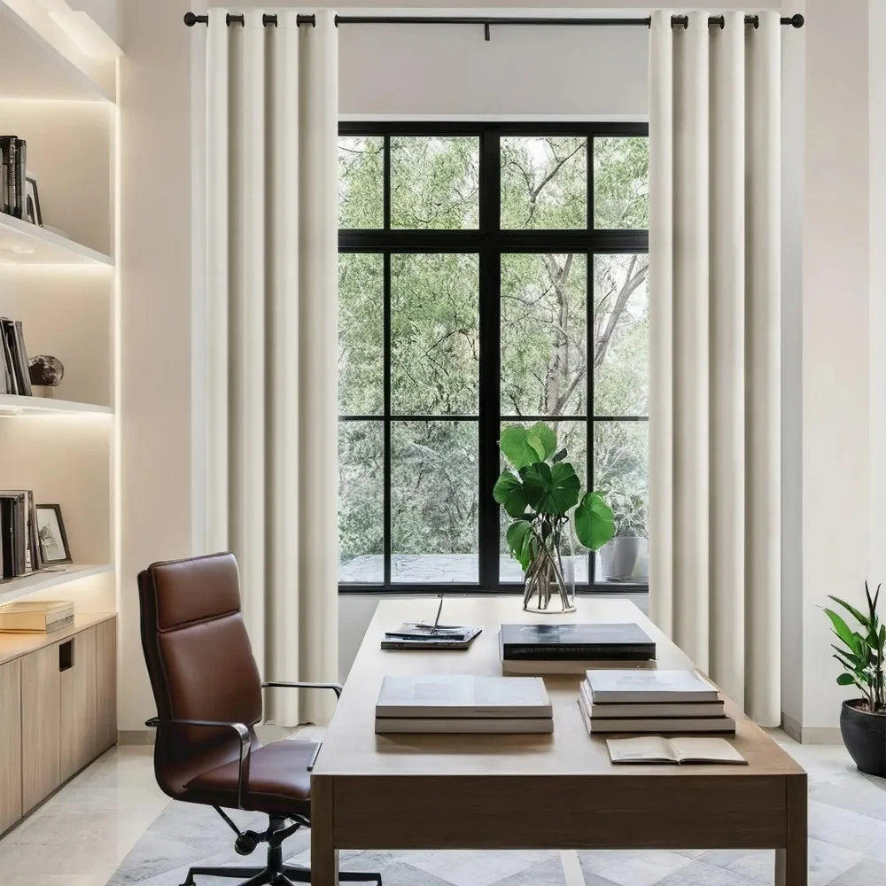 

Высота 450 см, изготовленные на заказ удлиненные плотные шторы 75%-85% 270 см, термозанавески для гостиной, занавески для спальни с высоким потолком