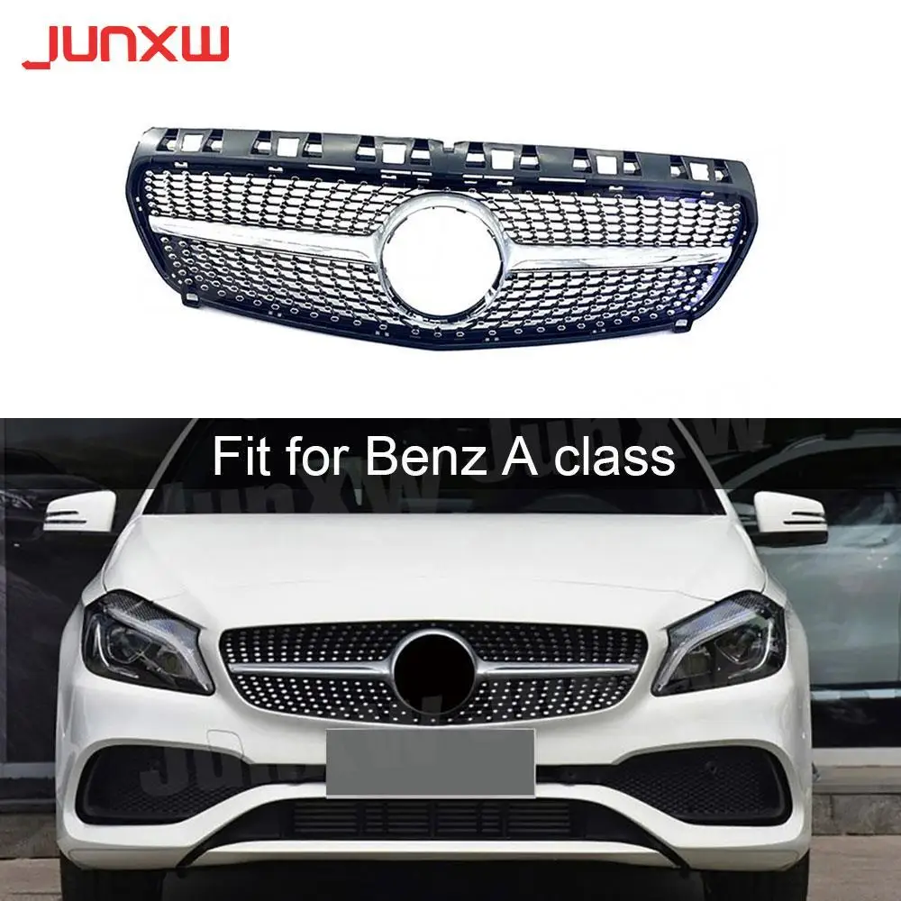 

ABS Material Front Grille for Mercedes Benz A class W176 A45 AMG 2013-2018 Car Racing Grills Car Styling