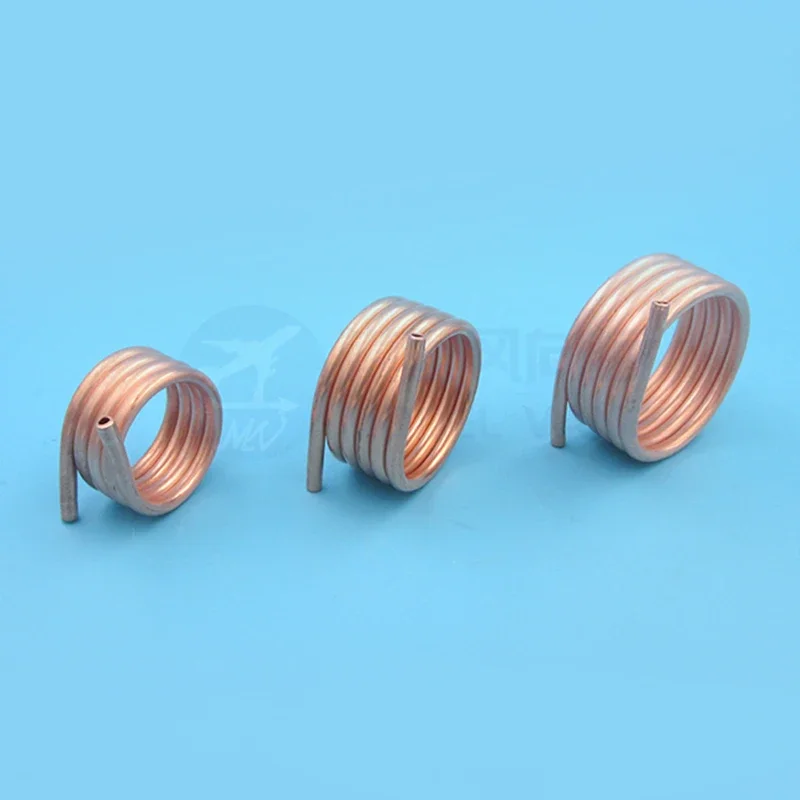 380 550 775 895 997 Motor Circulating Water Cooling Ring Brushed Motor Water Cooling Jacket Made Of Pure Copper Tube Winding