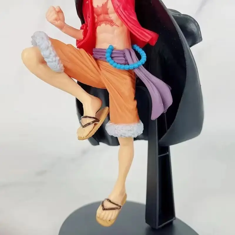 20cm Anime One Piece Luffy Action Figure Monkey D Luffy Collection Model Ornaments Toys Gifts Anime Peripheral Decorations Gift