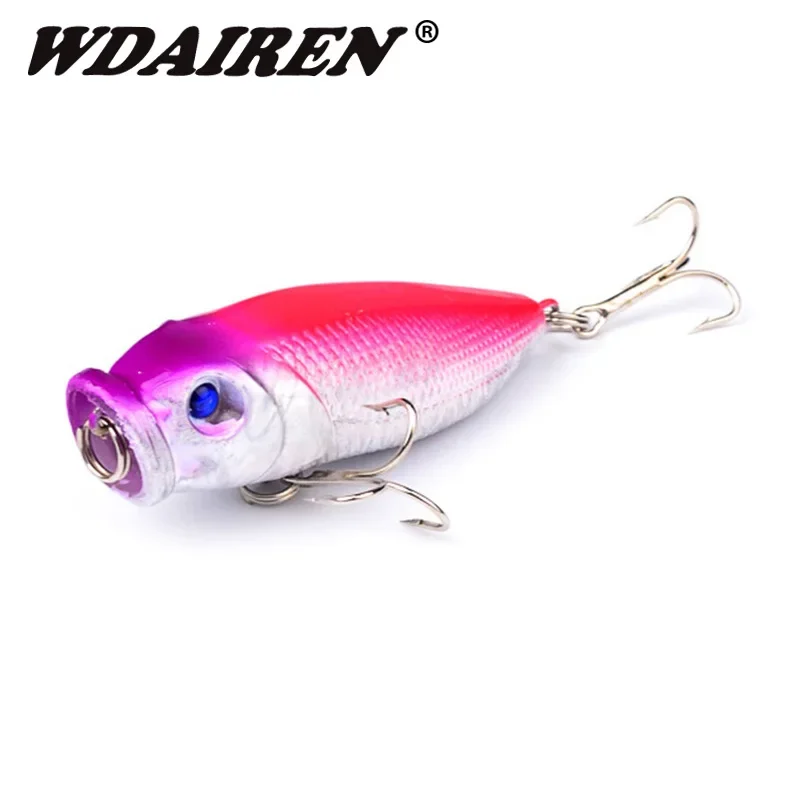 

1 Pc Topwater Popper Hard Bait Fishing Lure 6.5cm 9.2g Swimbaits Wobblers Crankbaits Minnow Fishing Tackle