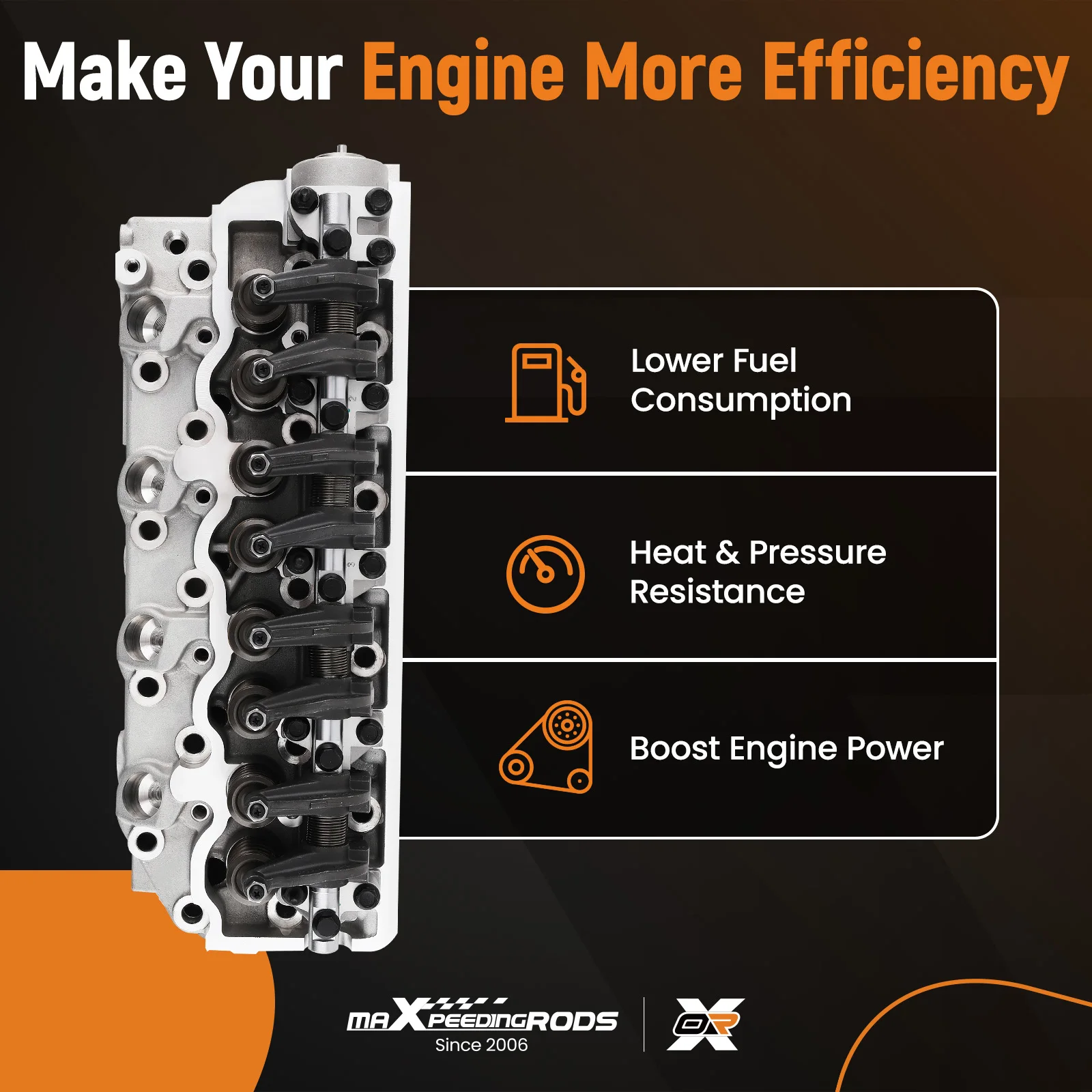 Conjunto completo da cabeça do cilindro para Mitsubishi Pajero L200 1988-1995 22100-42U00