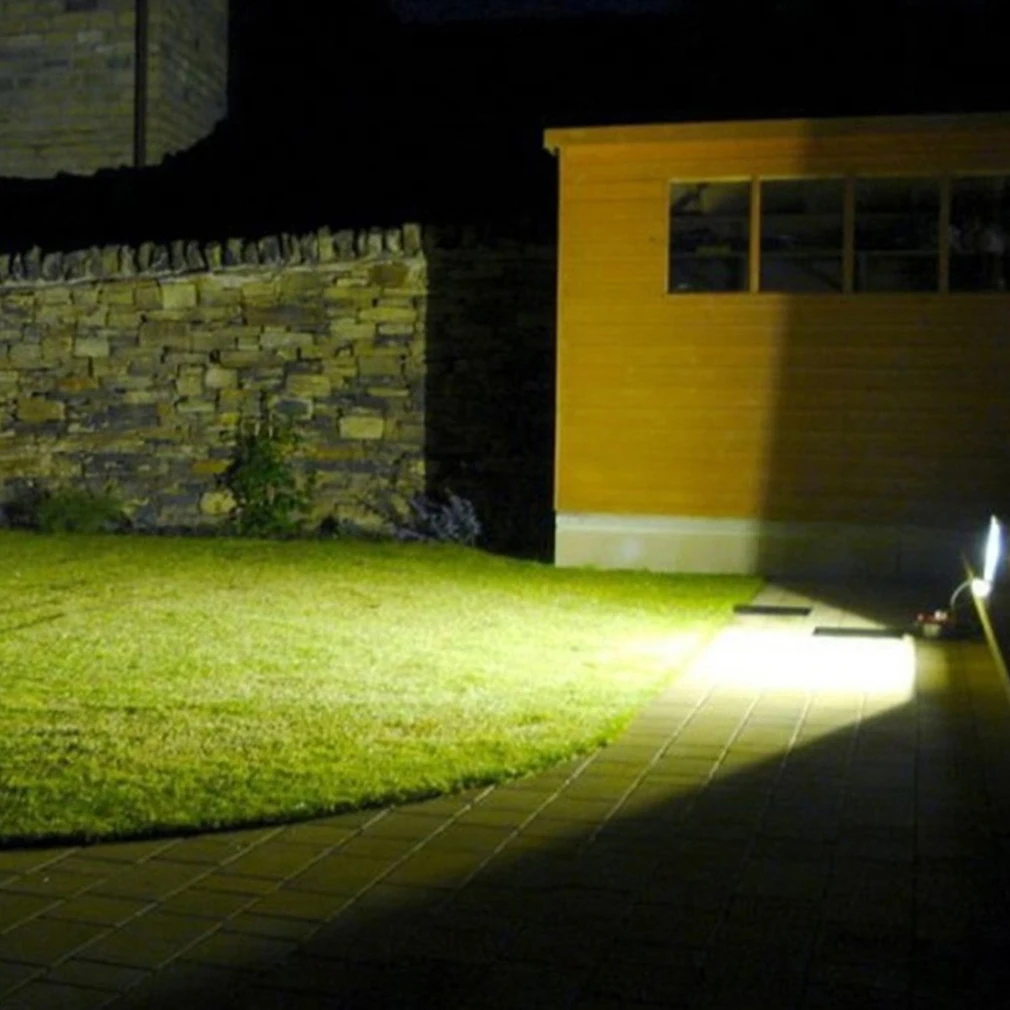 20W PIR Infrared Body Motion Sensor LED Garden Light Flood Light Path Wall Lamps AC 85-265V Waterproof Outdoor Landscape Lamp